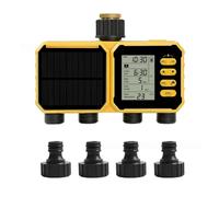 Generchin Minuteur D'Irrigation Solaire Contrôle par Application Intelligente Système D'Irrigation Automatique Minuteur D'Eau Extérieur Outil D'Arrosage de Jardin Impérial