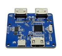 Generchin Module D'Affichage Module Répartiteur Compatible 1 en 2 Décodeur PS Hôte Ordinateur Portable 1 en 2 Sorties Module de Moniteur