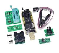 Generchin Module de Programmation USB pour BIOS Flash EEPROM Série CH341B 24/25, Clip de Test SOIC8 SOP8 pour EEPROM.