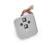 Generchin Module de Reconnaissance Faciale à Double Lentille avec Interface UART FP006 et Fonction de Veine Palmaire, Induction IR, DC 4.5-15V, Faible Consommation D'Énergie