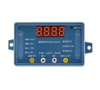 Generchin Module de Relais à Retardement DC12V avec Minuterie, Déclencheur, Circuit de Commutation à Retardement avec Affichage LED Électronique