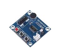 Generchin Module D'Enregistrement Vocal ISD1820 avec Microphone Intégré et Haut-Parleur, Carte D'Enregistrement et de Lecture Sonore de Haute Qualité.