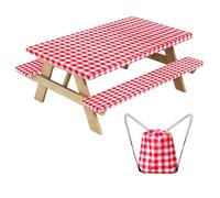 Generchin Nappe Motifs Classiques Esthétique Rouge | Motifs à carreaux classiques qui apportent une touche d’élégance en intérieur comme en extérieur, rouge et polyvalent.