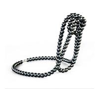 Generchin Nouveau Décoration Intérieure Décoration de Bureau de Bureau Rack de Vin Suspension Suspension Porte-Bouteille de Vide Luxe Magique Artware Perle Collier Noir