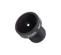 Generchin Objectif Fisheye 5MP de 2,1 mm avec Un Angle Panoramique de 170 Degrés pour Caméra HD CCTV IP, sans Filtre
