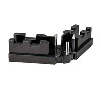 Generchin Outil Mesure Angle Portable 2 en 1 Rapporteur et Guide Coupe Bois | Modèle L non personnalisable pour répondre à la plupart des travaux de menuiserie et bricolage domestique, version standard.