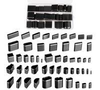 Generchin Outil Perforation pour Cuir 52 Formes Ensemble Perforations pour Cuir Formes Multiples, Ensemble Perforations Creuses pour Outil Perforation Fait à la Main