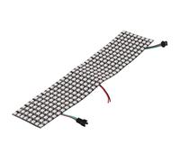 Generchin Panneau LED Matriciel RGB WS2812 Adressable Individuellement, Flexible pour Affichage Vidéo, DC5V (8x32)