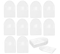 Generchin Paquet 200 Pochettes pour Pièces Monnaie à Poche 2 Pouces, Fournitures Collection Pièces Monnaie en Plastique, Supports Transparents, Transparents Protection