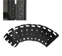Generchin Paquet de 10 Cales de Charnière de Porte Kit de Réparation de Charnière de Porte Intérieure pour Combler les Espaces