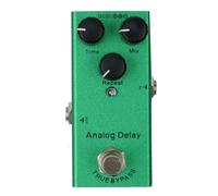 Generchin Pédale D'Effets pour Guitare Électrique : Vintage Overdrive, Fuzz, Distorsion, Analog Delay, Ultimate Drive, et Pédale pour Basse : Analog Delay