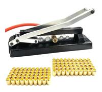 Generchin Pince à Tuyau de Banc Sertissage d'Air pour Tuyaux 1/4-5/16 kit | Kit robuste avec cinq matrices traitées pour sertissage précis sur tuyaux d'air 0,44-0,63 pouce, facile à fixer sur banc.