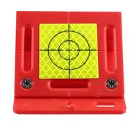 Generchin Plaquette Réfléchissante 40 X 40 Mm, Outil de Mesure D'Angle pour Station Totale, Mini Optique
