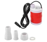 Generchin Pompe Polyvalente Utilisation Extérieur Entrée Sortie 20 mm | Tension polyvalente, 12 V, adaptée à panneaux solaires ou batteries; entrée et sortie 20 mm pour divers projets extérieurs.