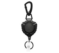 Generchin Porte-Carte D'Identité, Étui pour Carte de Bus, Enrouleur de Badge, Clip pour Badge, Clip pour Badge Robuste, Porte-Badge Rétractable