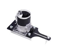 Generchin Pour le Travail Du Bois pour le Panneau de Garde-Robe, Pointeur de Perçage de 65 Mm, Machine de Découpe 2 en 1, Fixations Invisibles, Support Fendu avec Échelle.