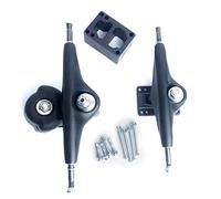 Generchin pour Patin de Surf Support 6 Trous Base 6.25 Pouces Camions Planche à roulettes de Surf Camions Adaptateur Camions, 2