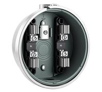 Generchin Prise de Compteur 100A, Prise de Base de Compteur à 4 Mâchoires, Prise de Compteur 240V Monophasé 3 Fils avec Contournement de pour Installation Aérienne ou Souterraine