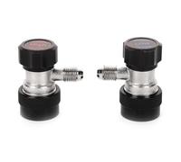 Generchin R134A A/C AC Compresseur R-134A Adaptateur de Coupleur Manuel Climatisation 1/4 SAE Connecteurs Accessoires