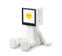 Generchin Robot AI de Bureau Intelligent pour, Assistant Vocal Intelligent, Chatbot avec Dialogue de Base, Dispositif Interactif de Conversation AI.