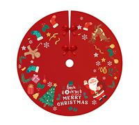 Generchin Sapin de NoëL Jupe Tapis Tapis de Sol Couverture ExtéRieure Tapis de Sol de NoëL Couverture Maison FêTe Un DéCoration, G