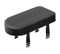 Generchin Selle de avec Coussin et Dossier en Cuir PU Noir | Polyvalent et universel, ce siège s'adapte sur les vélos et et offre un endroit sûr pour les enfants.