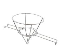 Generchin Support de Filtre à Friteuse 25 cm Bras Pliables