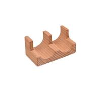 Generchin Support de Tacos à Sushi en Bois Support à Tacos Support de Service Diviseur Support à Tacos Assiettes de Plateau pour Restaurant Salle à Manger Fête B