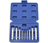 Generchin Temps à Main Du Compteur à Main Définition de 10pc Tap de Tête Brisée Extracteur -M22 Tapage