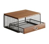 Generchin Tiroir de Rangement pour Capsules de Café pour Machine à Café, Support de Grande Capacité, Porte-Capsules D'Espresso pour Bureau à Domicile ou Salle de Pause.