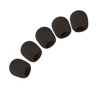Generchin Type de miniphone Boule Eponge Essuie Mousse Couverture, (Ensemble de 5, Noir)