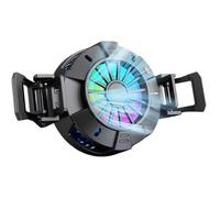 Generchin Ventilateur de Refroidissement Radiateur pour Smartphone/Tablette pour Gaming, Appels Vidéo, Diffusion en Direct 2-en-1 Magnétique et Clip-on pour Téléphone