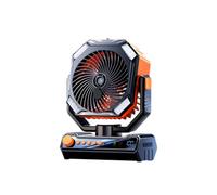 Generchin Ventilateur MinuteurIntelligent Écran Batterie | Minuteur intelligent; écran de contrôle; batterie intégrée pour une utilisation prolongée.
