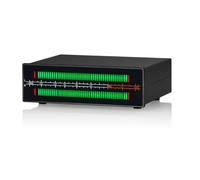 Generchin VU56-PRO Mètre de Niveau Sonore LED à Double Canal Analyseur de Musical Séparateur Audio Visualiseur MIC