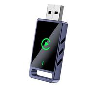 Generchin Wireless CarPlay 2 dans 1 Box AI Android Auto USB Car Dongle BT WiFi pour Carplay/Android Auto