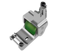 Generchin X6 Guide de Bord Réglable Pieds D'Ourlet Roulé 0,1-12,5 Mm, Pied de Presse à Ourlet à Rouleau pour Lame Gauche à Point Noué Industriel