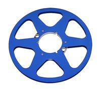Generic 1/4 de 10 Pouces de Ruban Vide, Universal 6 Trous de Résistance au Vent Enregistrant la Bobine Résistante pour le Lecteur de Bobine (BLUE)