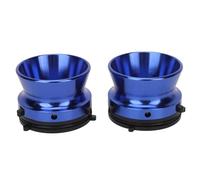 Generic 1 paire d'adaptateurs de moyeu Nab en alliage d'aluminium 10" (bleu)