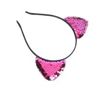 Generic 1 X Bandeau D'oreille de Chat (Rose rouge)