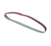 Generic 10 Pièces 452X15Mm Bande Abrasive de Remplacement pour Ponceuse à Bande 40 120 Oxyde d'aluminium (100 yeux 10 rangées)