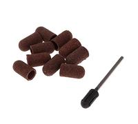 Generic 10 Pièces Bande pour Ponceuse Ongle Accessoires Manucure Pédicure avec Matériau En Papier Abrasif Adaptée à Limage de Faux Ongles Bricolage E, 5 x 11mm