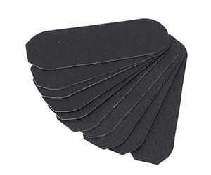 Generic 10 Pièces de Rechange pour Râpe à Pied de Pédicure, Tampons de Papier de Verre Longue Durée pour Lisser la Peau Sèche, 5,5 X 1,8", Outil Professionnel de Soin des Pieds