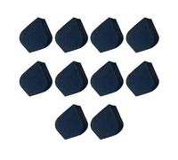 Generic 10 Pièces Eponges Maquillage Visage Éponge Peinture Outil Lavable Réutilisable Adaptées Enfants Maquillage Artistique Spectacle Animation, des larmes noires