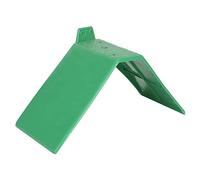 Generic 10 Pièces Support D'oiseau de Perchoir de Accessoires de Support D'oiseau de Repos Cage de Bricolage Montable au Mur en Plastique Vert avec Perchoirs Antid (Vert)
