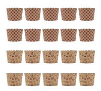 Generic 100 Caissettes à Petites Tailles en Papier Kraft Résistantes la Chaleur Lot de 100 Pièces Faciles à Transporter pour Mariages et Anniversaires
