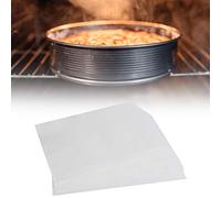 Generic 100 Pièces Feuilles de Cuisson en Papier Silicone de Haute qualité pour une Cuisine Saine et un Barbecue, Non Toxiques et Imperméables, 11,8 X 15,8 Pouces Blanc (WHITE)