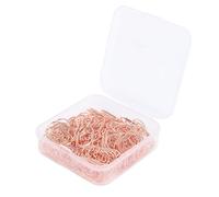 Generic 100 Pièces Trombones en Forme D'étoile en Acier Inoxydable Marque-pages Antidérapants Mignons avec Boîte de Rangement Transparente pour Cartes Enveloppes Usage de Bureau à Domicile (#2)
