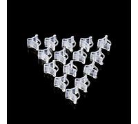 Generic 100pcs Tomates Clips Greffing Clips Support Les de Jardin pour Se Développer en Position Verticale Rend Les Plantes en Plastique Plus Sain pour Les Légumes de Raisin de Concombre de Tomate
