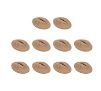 Generic 10pcs Silicone Practice Faux Lèvres, Conception D'ouverture de la Bouche avec Forme de Dents pour la Pratique Novice, L'affichage du Modèle et L'enseignement, les Fausses (Couleur de peau