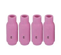 Generic 10x Coupelles de Buse en Céramique de Haute qualité, Adaptées au Soudage TIG WP-17 WP-18-26 10N46 10N47 10N48 10N49 10N50, 5 Variations de Tailles (Bouche 8mm 10N49(5#))